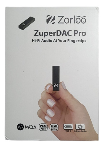 Dac/amp Zuperdac Pro Mqa De Zorloo (usb-c Y Usb)