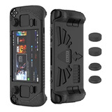 Pack De Accesorios Steam Deck - Funda + 2 Micas + Grips