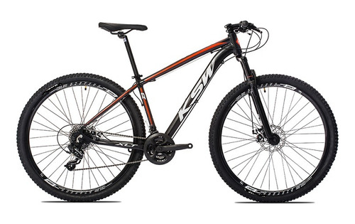 Bicicleta Aro 29 Ksw 24 Marchas   Freio Disco E  Cubo K7 