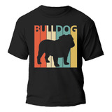 Remera Perro Bulldog Diseño 100% Algodón