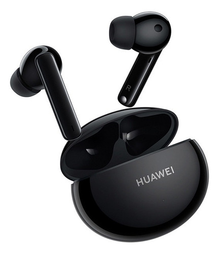 Audífonos Bluetooth Huawei Freebuds 4i Color Carbon Black Color De La Luz Negro