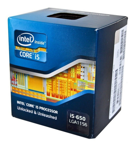 Procesador Intel Core I5 650 Socket 1156 3.4 Ghz Nuevo