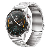 Reloj Inteligente Smartwatch Noga Ngsw13 Plateado Sumergible