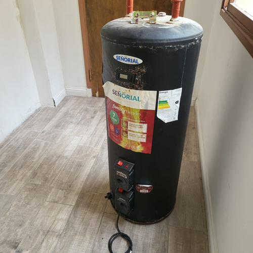 Termotanque Eléctrico Señorial Black 90l 230v Alta Recuperac