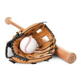 Set Kit Softball - Bate + Pelota + Guante - Gymtonic