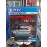 Paranormal Activity: The Lost Soul (vr) - Ps4 Play Station 