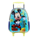 Mochila Infantil Com Rodinha Mickey - Xeryus