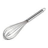 Batidor De Mano Acero Inoxidable Via Cheff 40 Cms