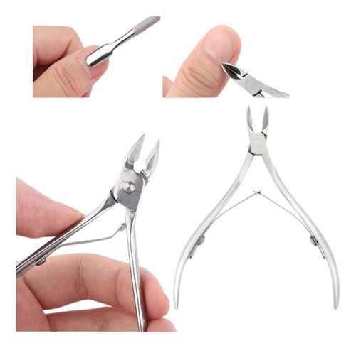 Pinza Profesional Cutícula Uñas