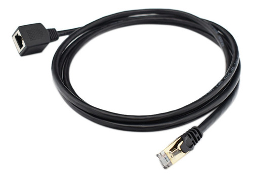 Cable De Extensión Ethernet Rj45 Macho A Hembra Cat7 8p8c Sh