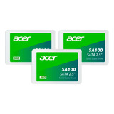 Kit 3 Ssd Acer Sa100 240 Gb Sata Iii 2.5 560/500 Mb/s 3d 