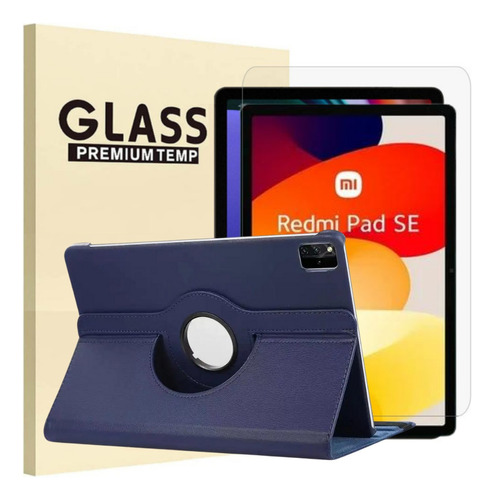 Estuche Funda 360 + Vidrio De Pantalla Para Tablet