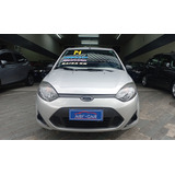 Fiesta 1.0 Rocam Flex Completo 2014 prata Super Novo!!!