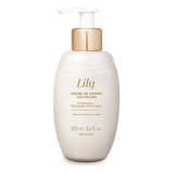 O Boticário Lily Creme De Banho Acetinado 250ml