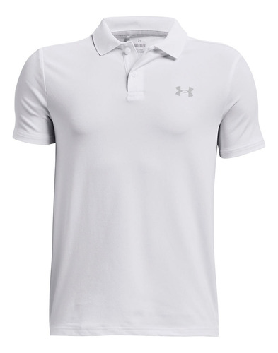 Polo De Rendimiento Ua Para Niño Blanco Under Armour