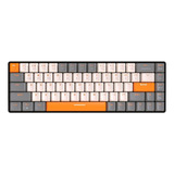 Teclado Mecánico Inalámbrico Ergonómico For Juegos K68 .