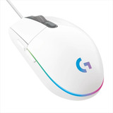 Logitech G203 Prodigy Mouse Gaming 6 Botones 8000dpi Blanco