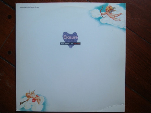 Erasure Who Needs Love Lik 12  Vinilo Usa 85 Mx Leer !!!!!