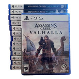 Assassin's Creed Valhalla Ps5 Físico Lacrado