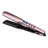 Plancha Para Cabello Profesional Digital Titanio Y Cerámica Color Rosa