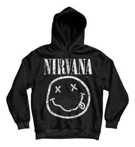Buzo Nirvana Vintage Logo Rock Activity