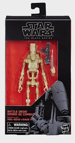 Droid De Batalha, Black Series, Star Wars, Figura, 6 