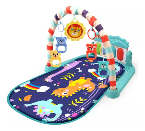 Alfombra Gimnasio Musical Con Piano Para Bebe Fisher Patadit