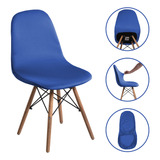 Kit 8 Capa Cadeira Eames Eiffel Com Elástico Várias Cores