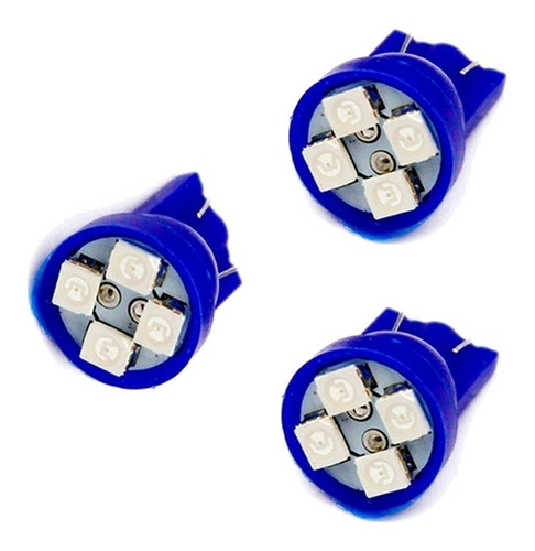 3x Lampadas Led Azul Painel Honda Cg Sport / Titan 150 150cc