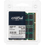 Kit De Memoria Crucial Ram De 16 Gb (2 X 8 Gb) Ddr3 1600 Mhz
