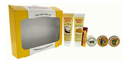 Burt's Bees Tips & Toes 6 Piece Kit For Women