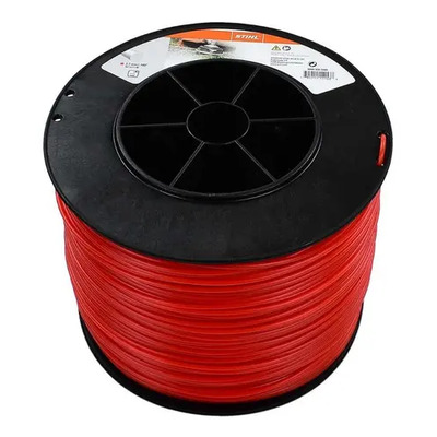 Hilo De Corte Redondo 2.7 Mm Nylon Stihl 0000 930 2289 Rollo Color Rojo