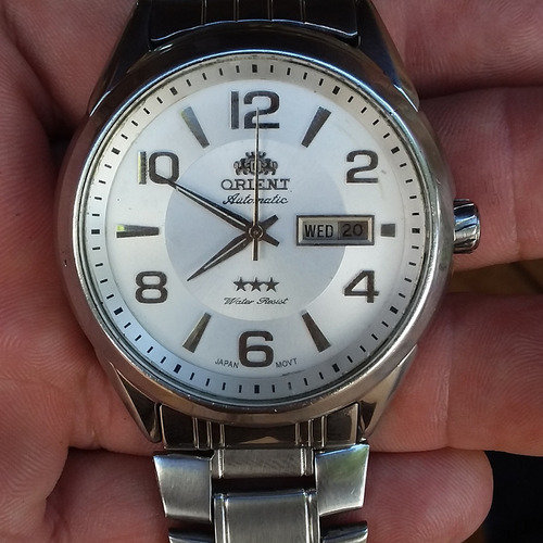 Relógio Orient Automático Grande 44x51mm N/king Diver
