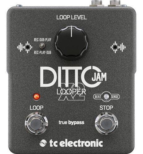 Pedal Para Guitarra Loop Tc Electronic Ditto Jam X2 Looper