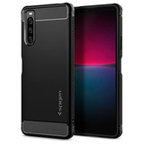 Funda Para Sony Xperia 10 Iv Spigen Rugged Armor Negro Matte