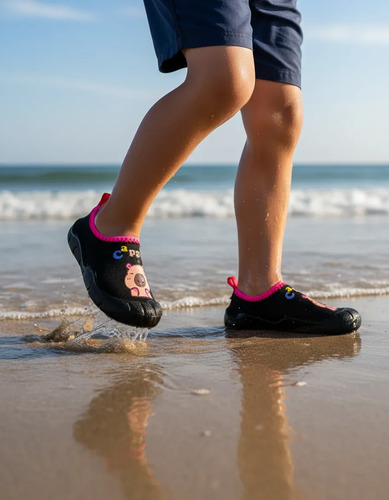 Acuatico Capibra Zapato Antiderrapante Agua Niña Natación Capy Niño Playa Alberca Aquashoes Oferta | MercadoLibre