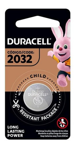 Duracell Pila Tipo Boton Cr2032