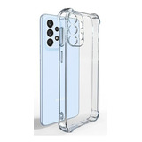 Carcasa Forro Funda Para Samsung A32 4g Reforzad Transparent