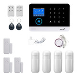 Alarma Wifi Gsm Touch Seguridad Casa Negocio Kit 7 Sensores