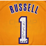 Jersey Autografiado D'angelo Russell Los Angeles Lakers Nba