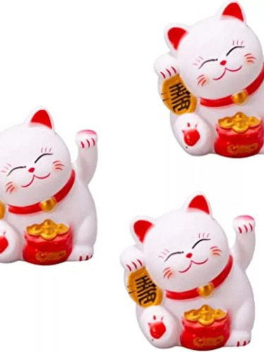 Gato Japonés Japonés Lucky Cat Wealth Gatos B\d Decoración