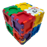Cubo Didáctico Plástico Juguete Educativo Armable 24 Piezas