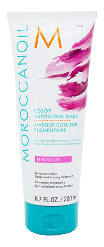 Moroccanoil Máscara Color Temporal Nutritiva Hibiscus 200ml