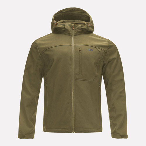 Chaqueta Hombre Lippi Macaya Softshell Hoody Jacket Oliva Os