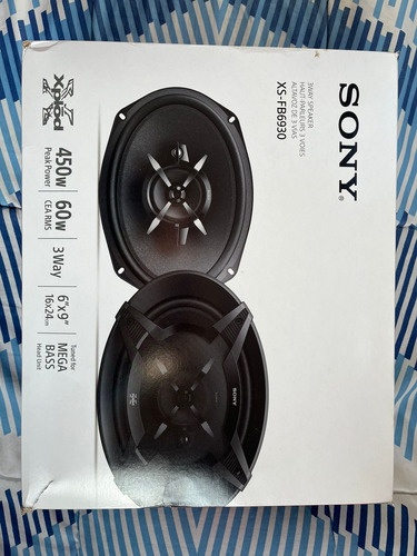 Parlantes De Auto Sony Xs-fb6930 6x9 De 3 Vias 450w