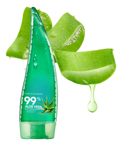 Áloe Vera 99% Gel Organico Exfoliante Natural Limpieza Full