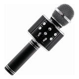 Microfone Youtuber Com Caixa De Som Spaker Muda Voz E Grava Cor Preto