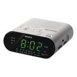 Sony Icf-c218 Reloj Automático De Radio (blanco) (desconti.