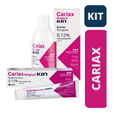 Kit Cariax Creme Dental 90g + Enxaguatório 250ml - Pharmakin