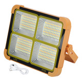 Luces Led Solares Recargables, Luz De Trabajo, 4 Modos, 1000